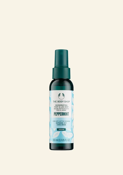 Spray për ftohje dhe relaksim të këmbëve The Body Shop Peppermint, 100 ml