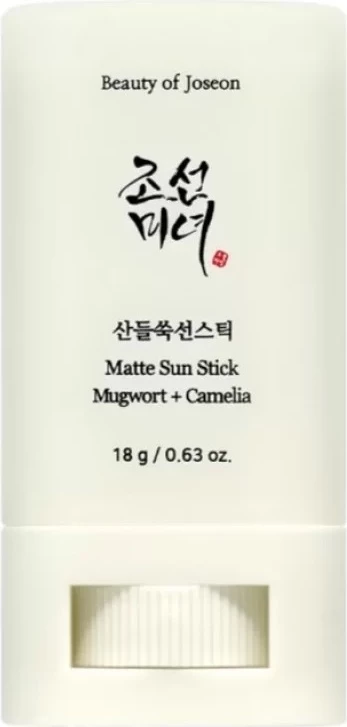 Stick për diell Beauty of Joseon Matte Sun Stick Mugwort+Camellia SPF50+, 18g