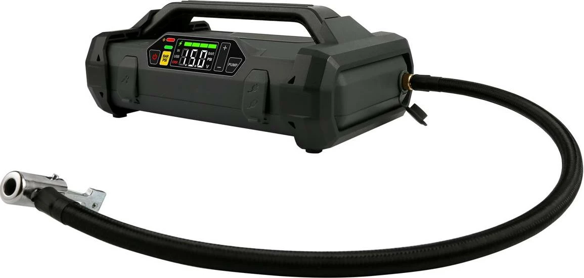 Jump starter Lokithor JA301, powerbank 20000mAh, kompresor, dritë LED, i zi