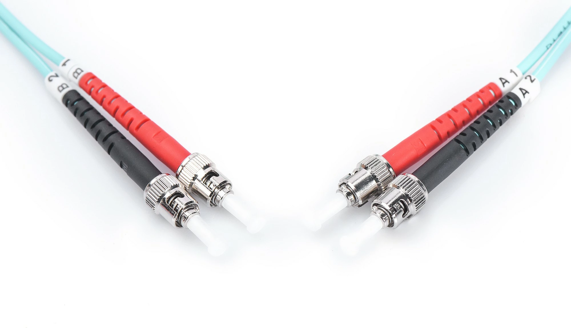 Kabëll optik Digitus OM3, 5m, ST-ST, aqua