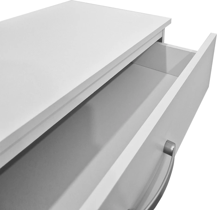 Komodë Athos, ngjyrë e bardhë, 80x40x79cm