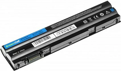 Bateri laptop Green Cell për Dell Latitude E5520/E6420/E6520/E6530, 4400mAh 11.1V, e zezë