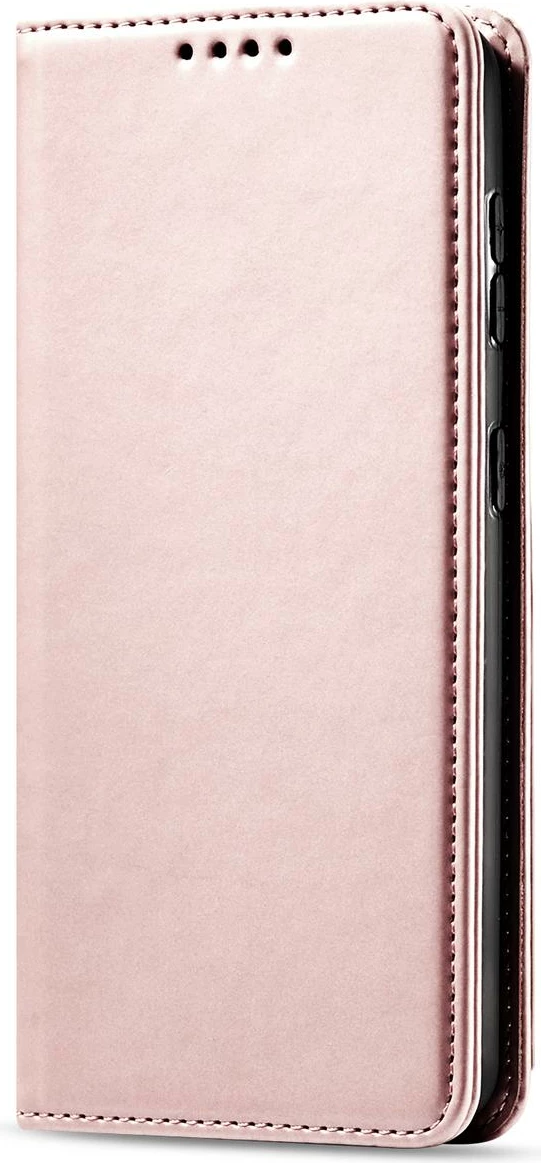 Mbështjellës Hurtel Magnet Card Case për Samsung Galaxy S22+, me kapak, xhep kartelash, rozë