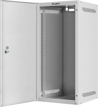 Kasë rrjeti për mur Lanberg WF10-2312-00S, 12U, Metal, Gri