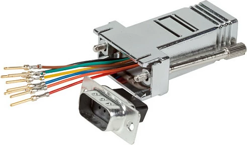 Adapter serial EFB Elektronik DB-9 (F) femër, me kapak metalik