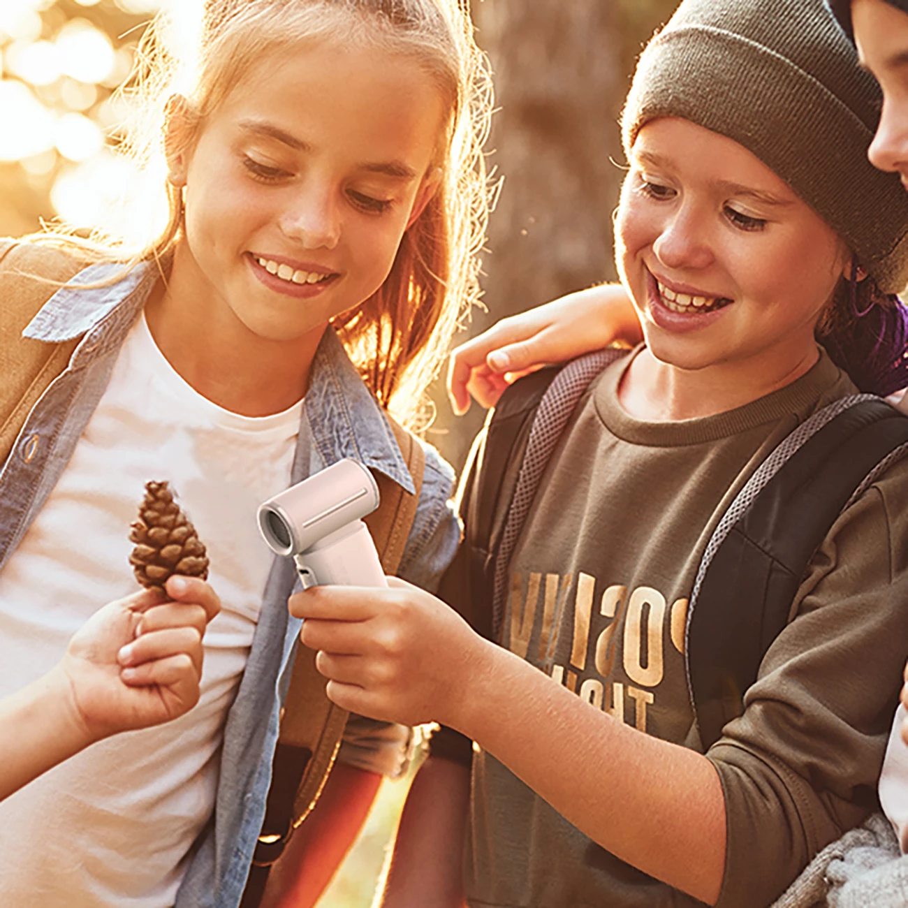 Ventilator dore Jisulife Life9, 5000mAh, USB-C, Gri