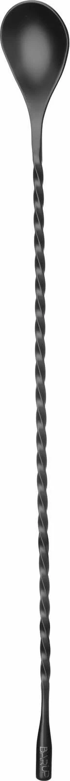 Lugë baristi, Bar Up, 385 mm, dorezë e përdredhur, majë teardrop, e zezë