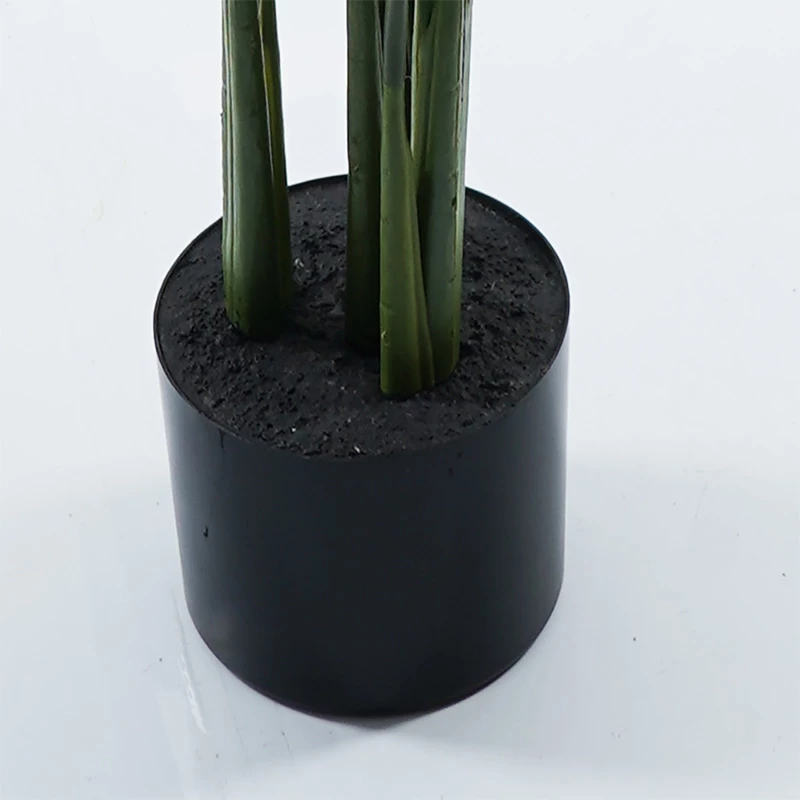 Bimë dekorative në vazo Calathea Inart, ngjyrë e gjelbër, 68x120cm