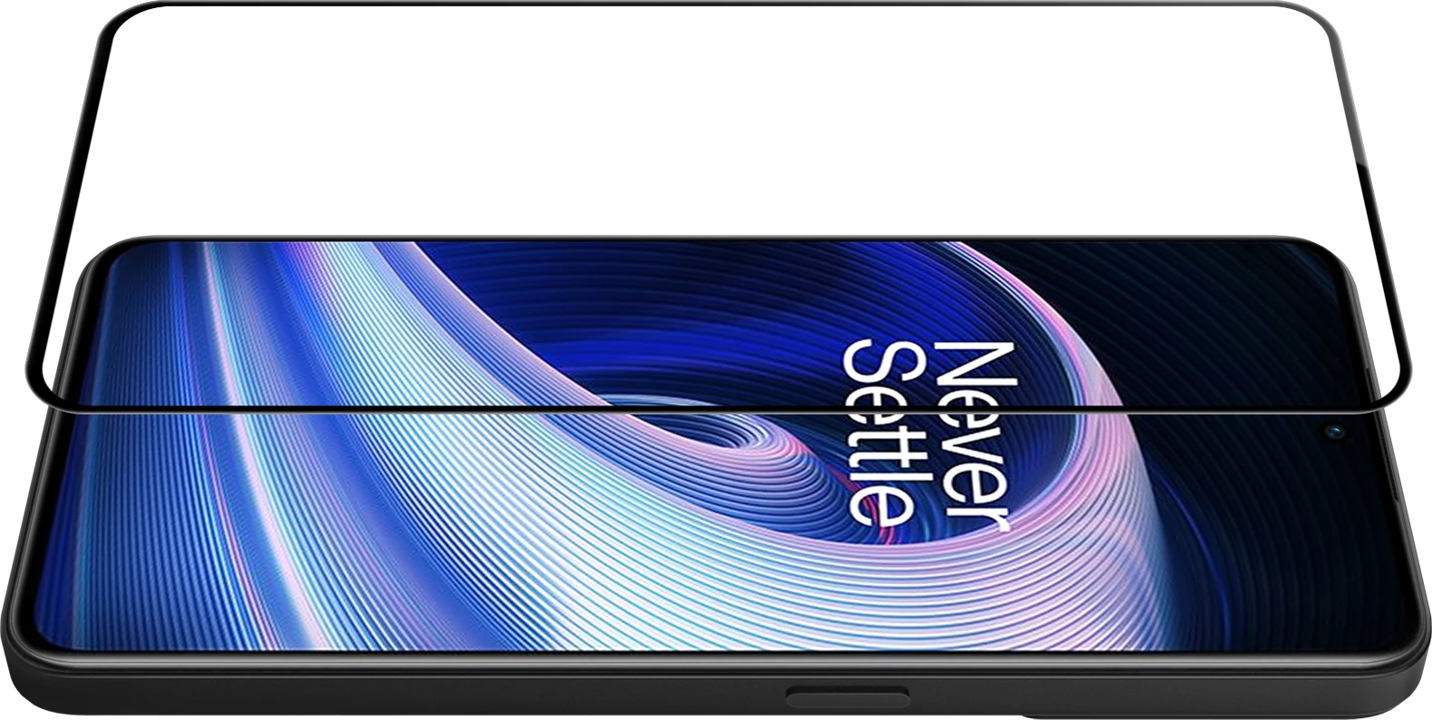 Xham i temperuar Nillkin CP+PRO për ekran të plotë, për OnePlus Ace, 0.2 mm, i zi