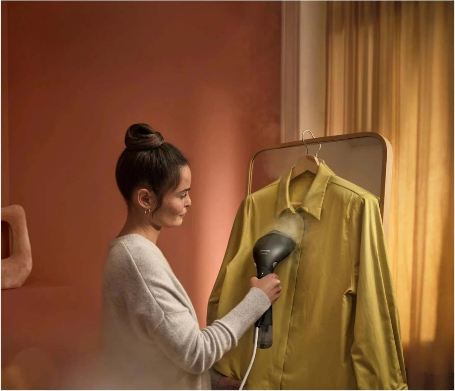 Hekur me avull Philips 7000 STH7040/80, 1500W, metal, gri