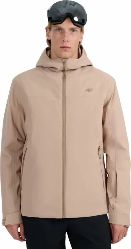 Jakne skijimi për meshkuj 4f, bezhë