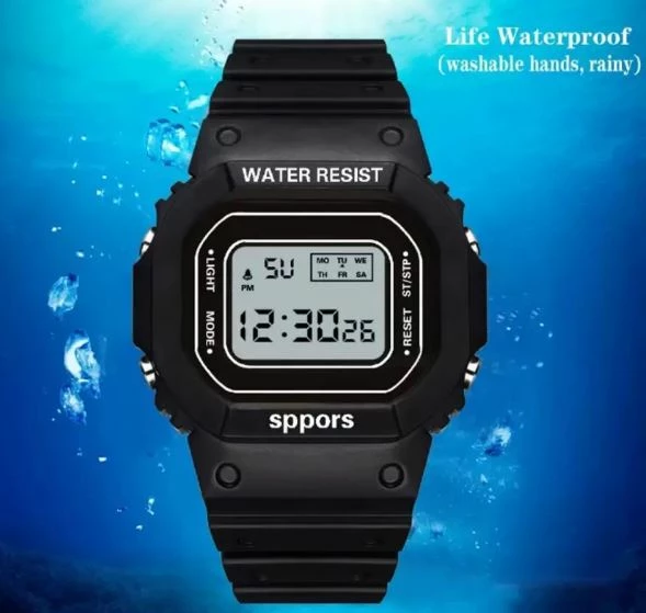 Orë digjitale Sport , zezë