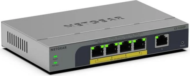 Switch Netgear GS105EP-100EUS 5 porta 100Mbps
