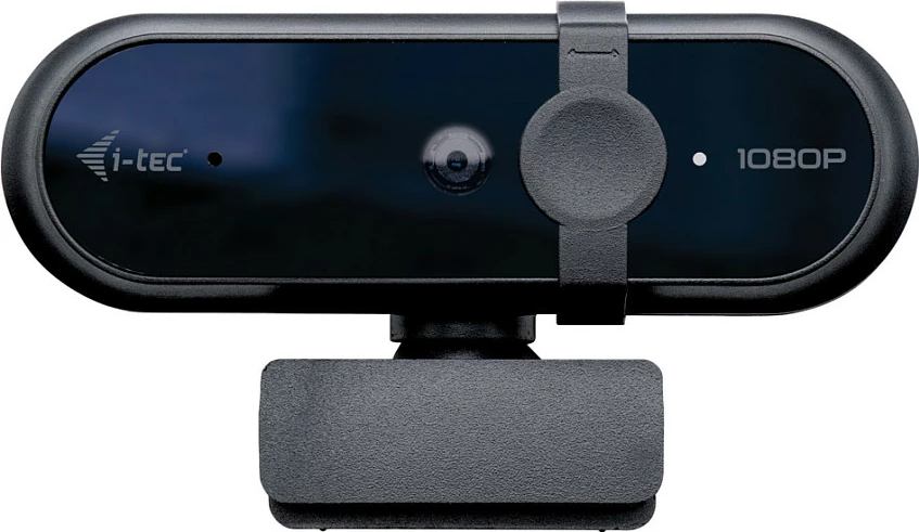 Webcam i-tec SOLOMON 100, Full HD 1080p, 2MP, USB, mikrofon, e zezë