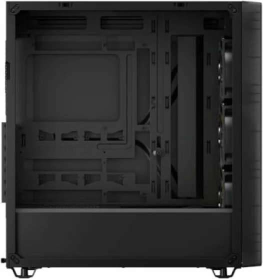 Kuti kompjuteri Corsair 3200D RS ARGB, e zezë