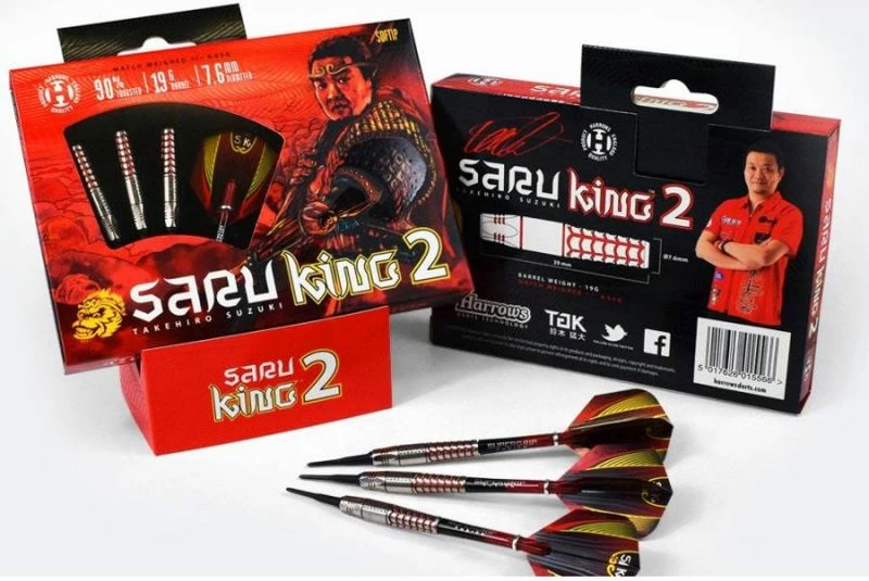 Shigjeta për darts Harrows Saru King 2, për meshkuj dhe femra
