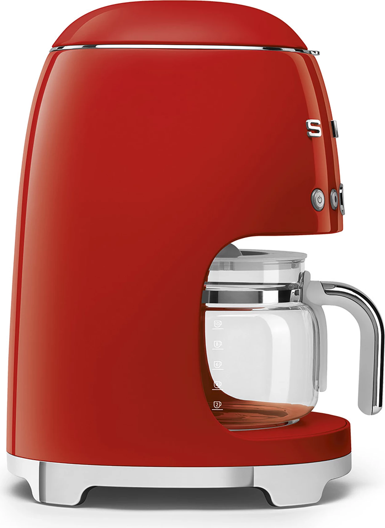 Makinë kafeje me filtër Smeg DCF02RDEU 1.4L 1050W 10 filxhanë e kuqe