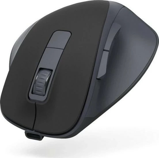 Maus Hama WM-500, wireless, ergonomik, 6 butona, e zezë