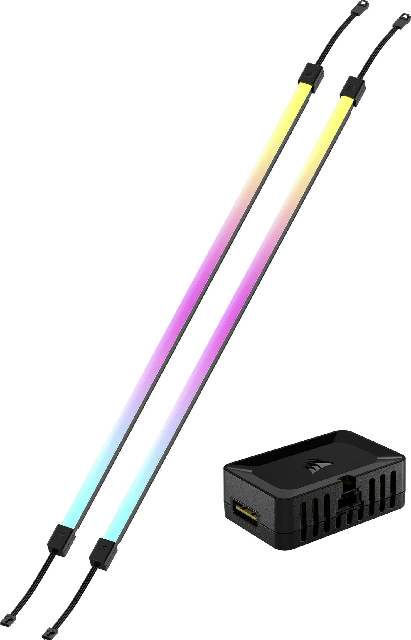 Kit ndriçimi RGB Corsair iCUE Link LS350 Aurora, 2x350mm, Multicolour, i zi