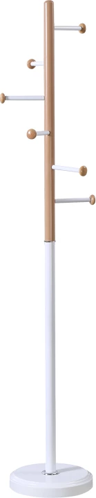 Varëse palltosh Serea, metalike, ngjyrë e bardhë-natyrale, D30x175cm