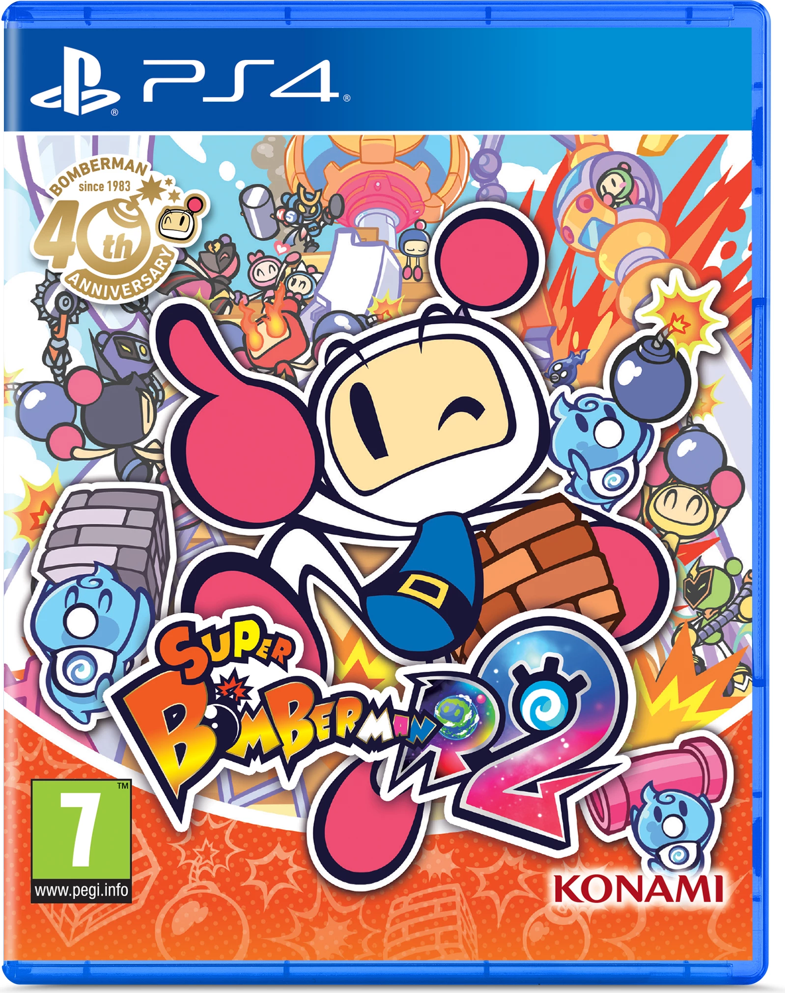 Lojë për PlayStation 4 Konami Super Bomberman R 2, PEGI 7