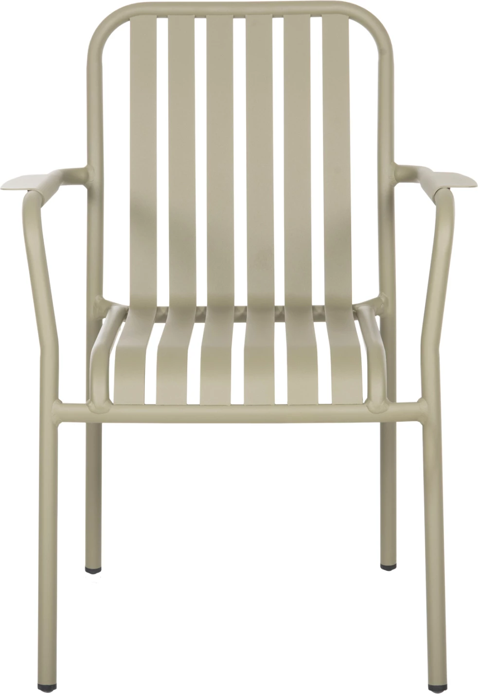 Karrige alumini RACHEL, ngjyrë ulliri e errët, FH6088.07, 63x58x85H cm