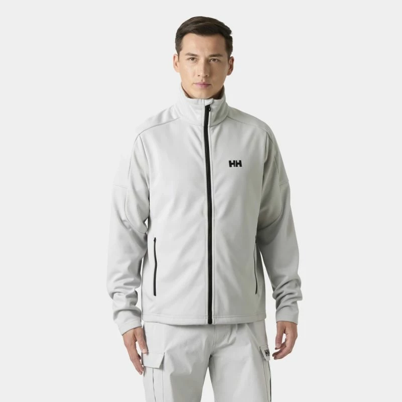 Jakne për meshkuj Helly Hansen HP Fleece 34539, gri fog