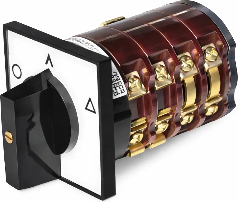 Ndërprerës rrotullues Y-Δ për motorë trefazorë 40A PN910/40