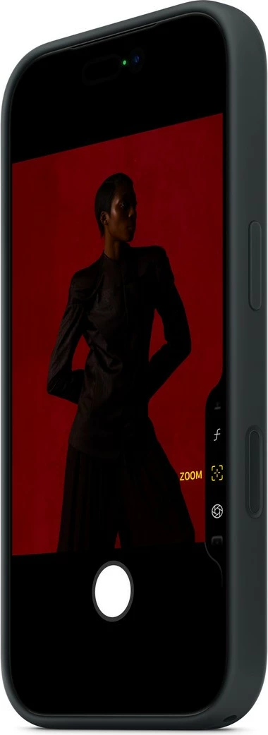 Mbështjellës silikon Apple MagSafe për iPhone 17 Pro, i zi