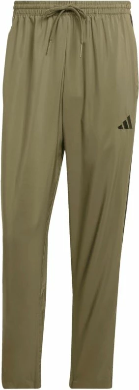 Pantallona sportive meshkuj adidas Essentials 3-Stripes Stanford Open Hem JE6401, olive