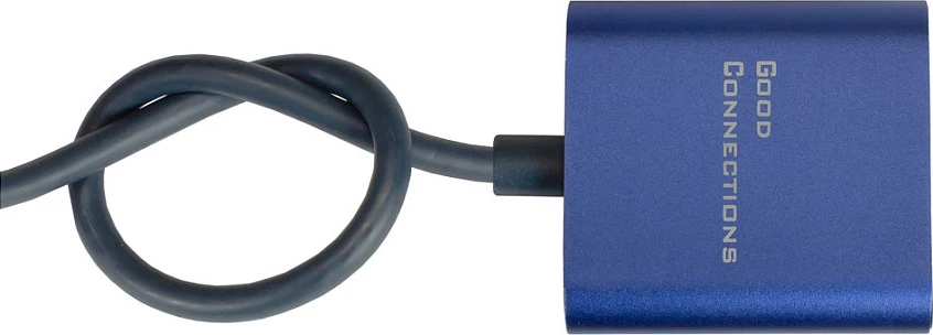 Adapter DisplayPort 1.4 në HDMI 2.0 GoodConnections 0.2m, blu