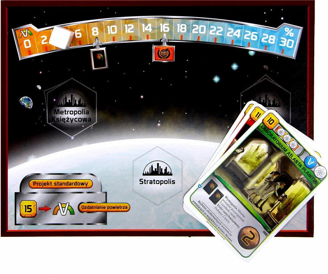 Zgjerim lojë tavoline Rebel Terraforming Mars: Venus, 1-5 lojtarë, 120 min, 12+, version polonisht