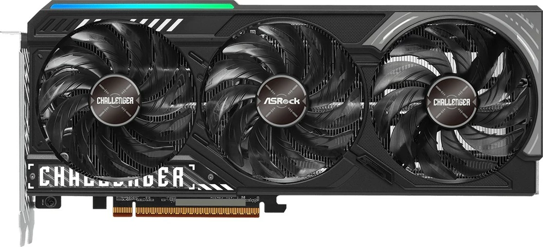 Kartelë grafike ASRock Radeon RX 9070, 16 GB, GDDR6, PCI Express x16 5.0, Ngjyrë e zezë dhe gri