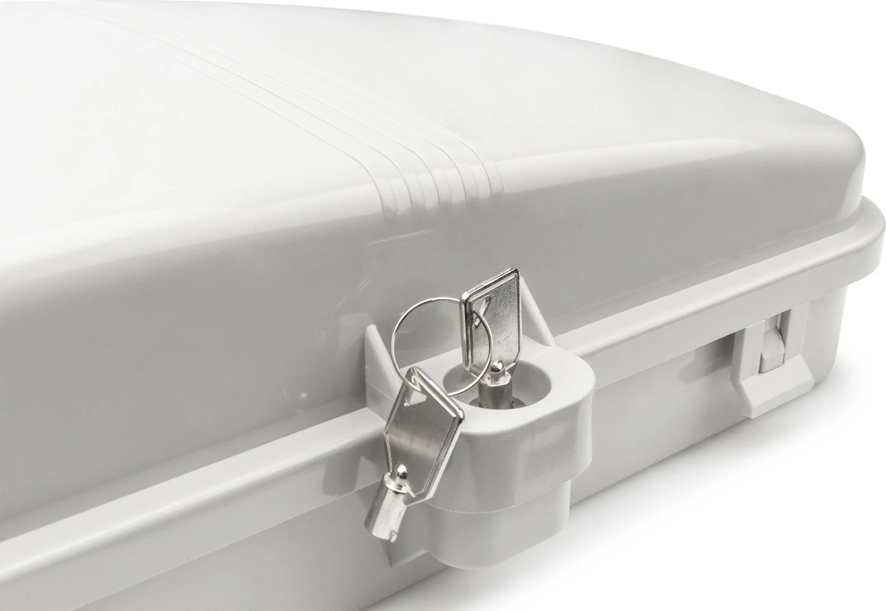 Kutia shpërndarëse FTTH Digitus, 24 porta LC/SC, për jashtë, gri