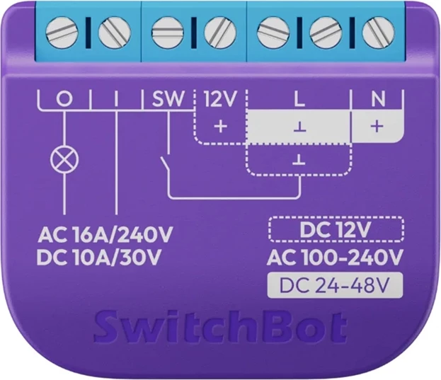 kontrollues i zgjuar dere garazhi SwitchBot W5502330, Matter, Bluetooth Wi‑Fi