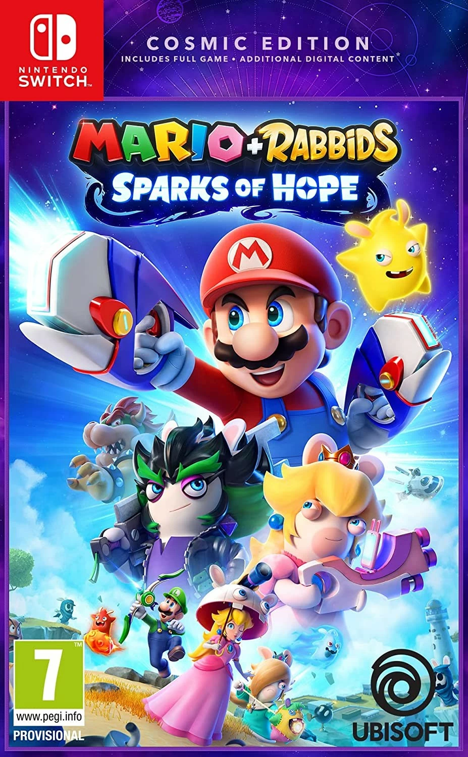 Lojë për Nintendo Switch Ubisoft Mario + Rabbids Sparks of Hope Cosmic Edition, me Galactic Prestige Collection