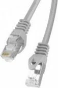 Kabllo rrjeti patchcord Lanberg PCF6-10CC-0200-S, FTP Cat.6, 2 m, RJ-45 në RJ-45, LSFRZH, AWG26, 250 MHz, gri, në qese zip
