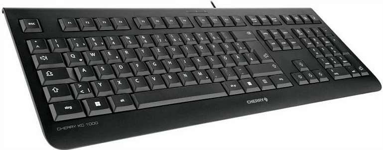 Tastierë Cherry KC1000 AZERTY, me kabllo, e zezë