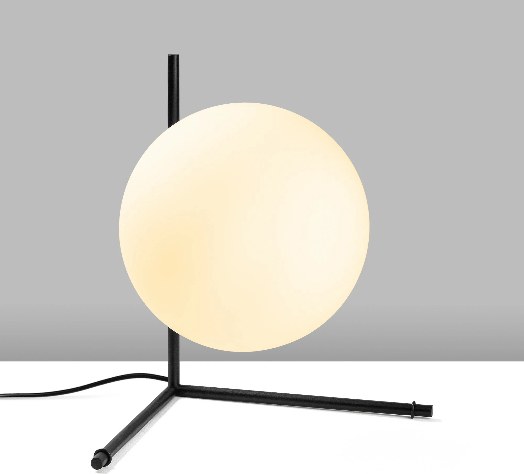 Llambë tavoline Opviq, Luminar - 14170, ngjyrë e zezë