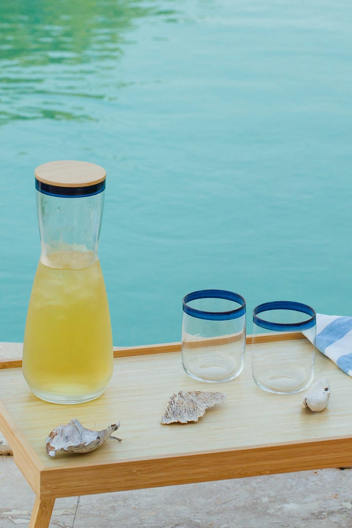 Set shishe qelqi me 3 pjesë, Hermia Concept, Verona