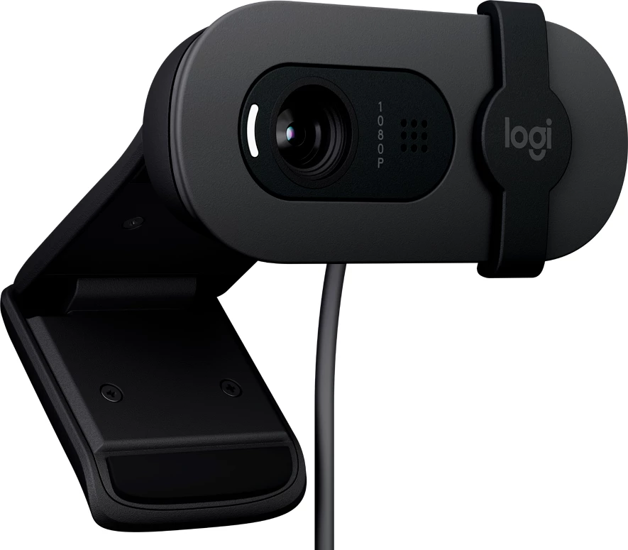 Webkamerë Logitech Brio 100 Full HD 1080p, USB, Graphite
