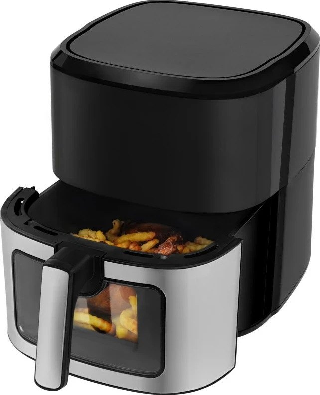 Fritezë me ajër të nxehtë N'OVEEN AF770 X-LINE, e zezë, argjendtë