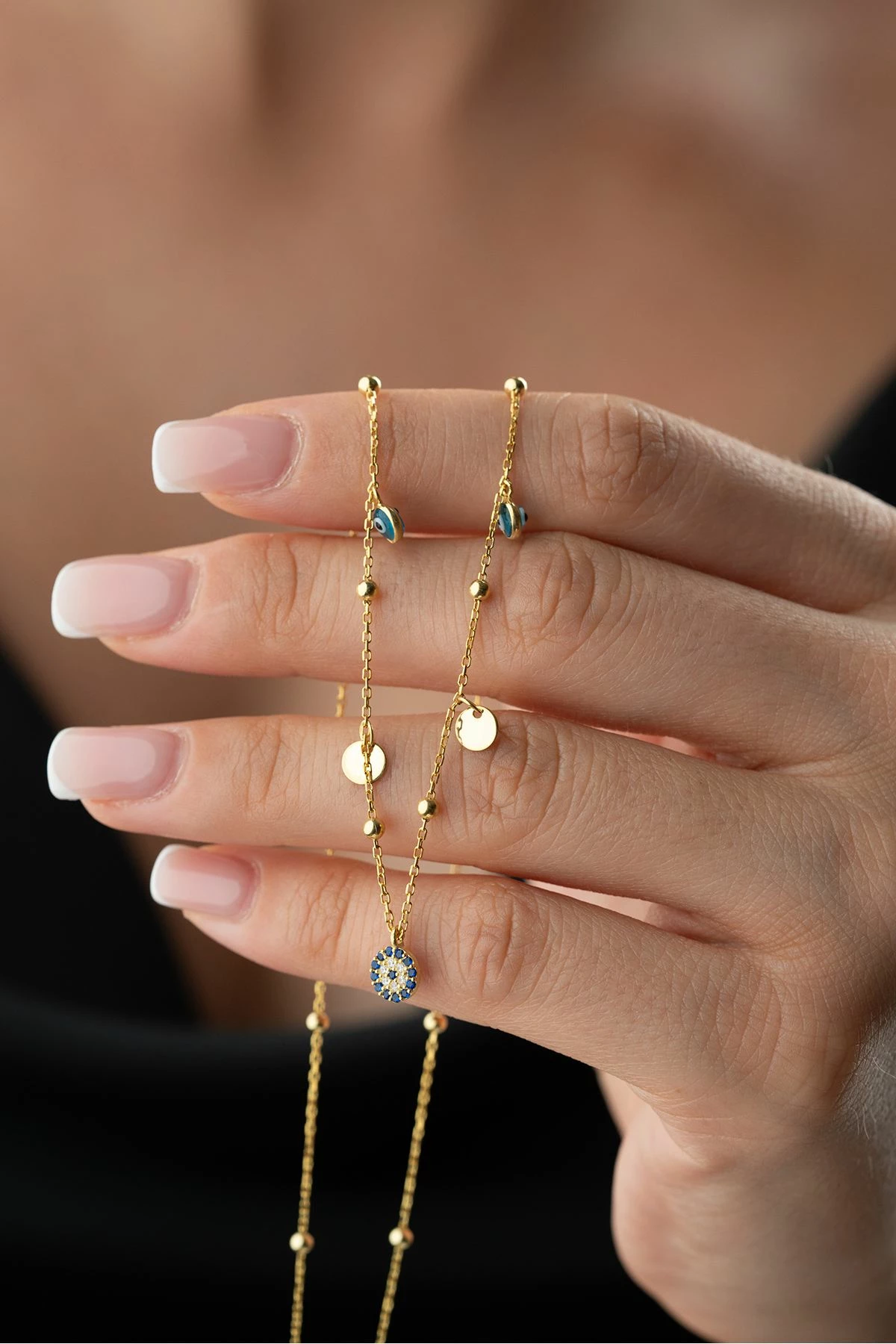 Qafore argjendi Jumeon, SİLVANO 0108, ngjyrë e verdhë