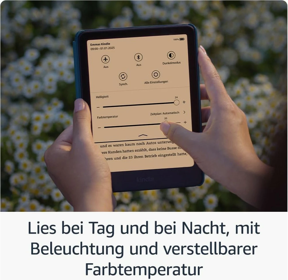 Lexues digjital eBook Amazon Kindle Paperwhite 12th Gen Signature Edition SA569P 32GB 7", Metallic Raspberry