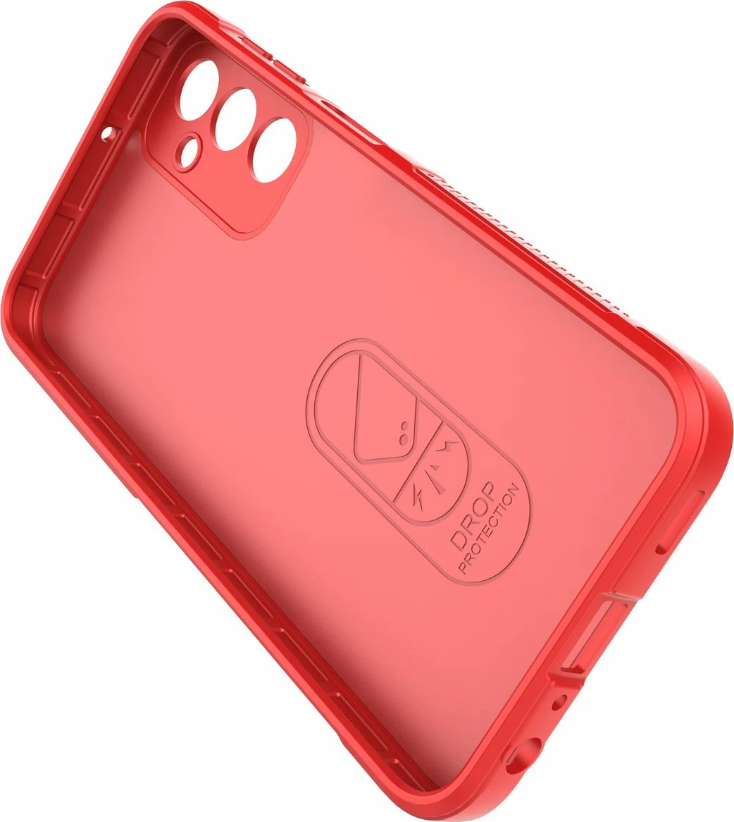 Mbështjellës Hurtel Magic Shield Case për Samsung Galaxy A24 4G, i kuq