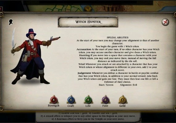 Talisman Character - Witch Hunter DLC EN Global