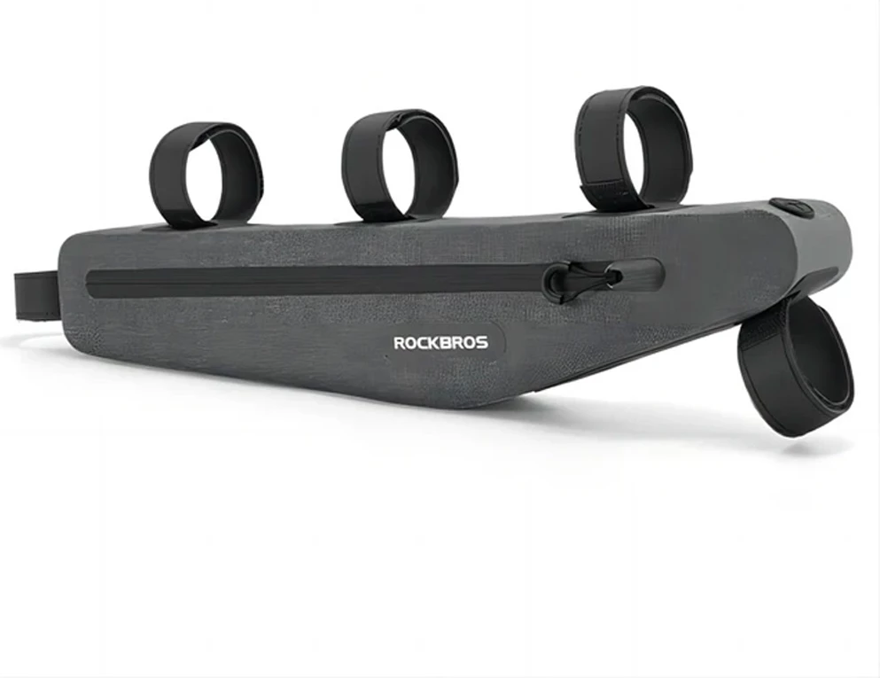 Çantë kornize për biçikletë Rockbros AS-052, 1.5L, poliestër, gri