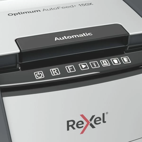 Grirës dokumentesh Rexel AutoFeed+ 150X P-4, 44 L, i zi