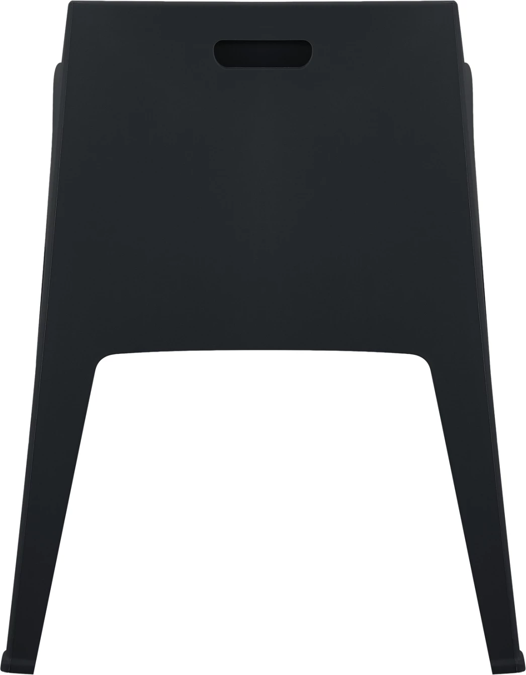 Karrige me krahë prej polipropileni, ngjyrë e zezë, SLEEK FH6370.02, 57x56x82.5cm 5