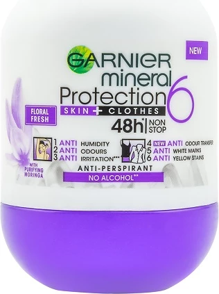 Deo Roll On Mineral Protection 5 Fresh Floral 50ML
